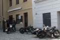 Re-enactors and ice cream, Prachatice, Czech Republic
